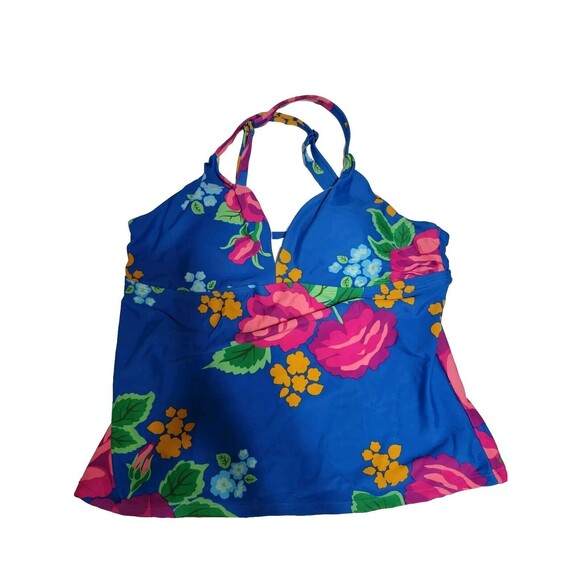 Matilda Jane TO THE BEACH SWIM Top Tankini Medium Floral Women's Daydream - Picture 1 of 6